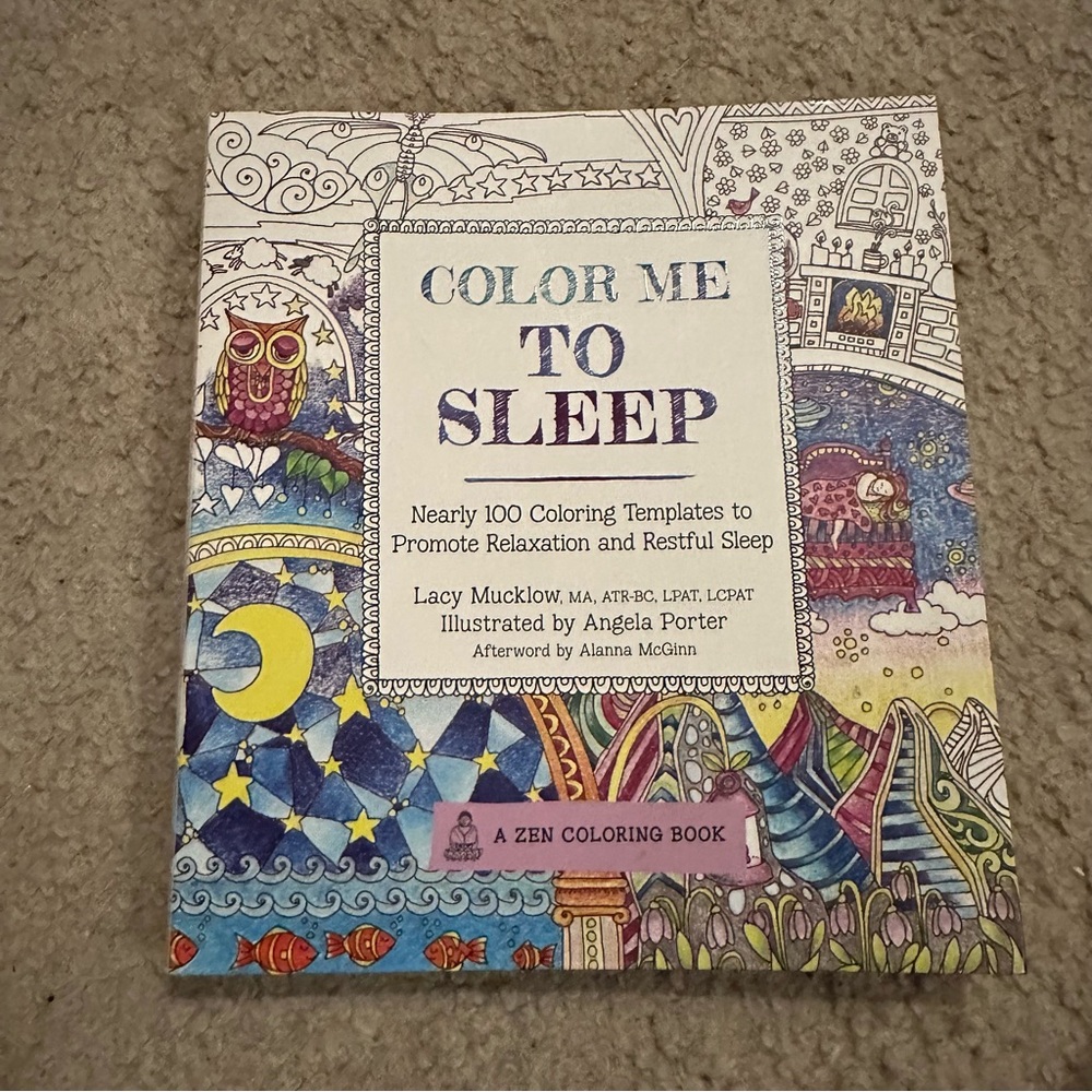 Color me to Sleep Coloring Book